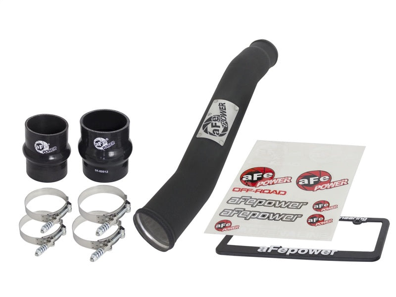 aFe BladeRunner 3in Intercooler Tube Hot Side w/ Couplings & Clamps Kit 07.5-09 Dodge Diesel Trucks aFe BladeRunner 3in Intercooler Tube Hot Side w/ Couplings & Clamps Kit 07.5-09 Dodge Diesel Trucks