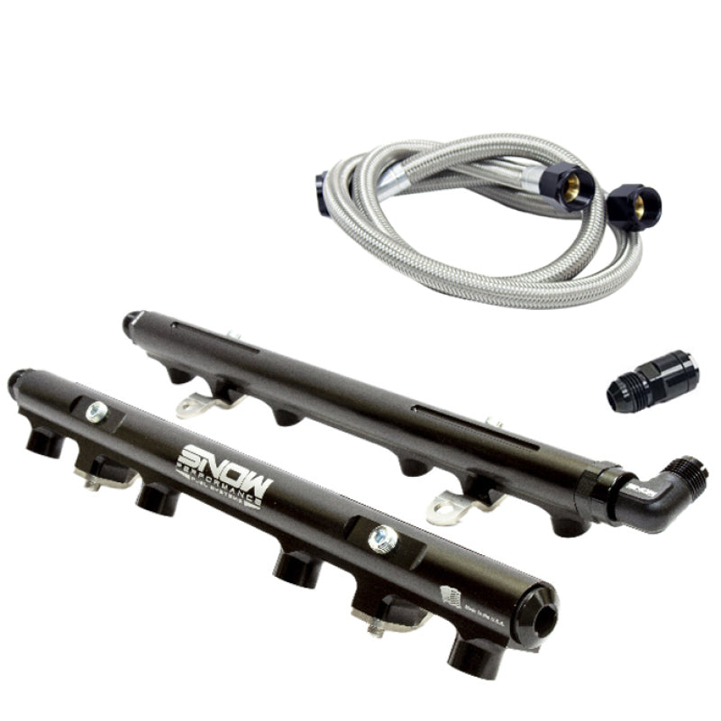 Snow 11-17 Ford Coyote Factory Hookup Fuel Rail Kit (Pair) Snow 11-17 Ford Coyote Factory Hookup Fuel Rail Kit (Pair)