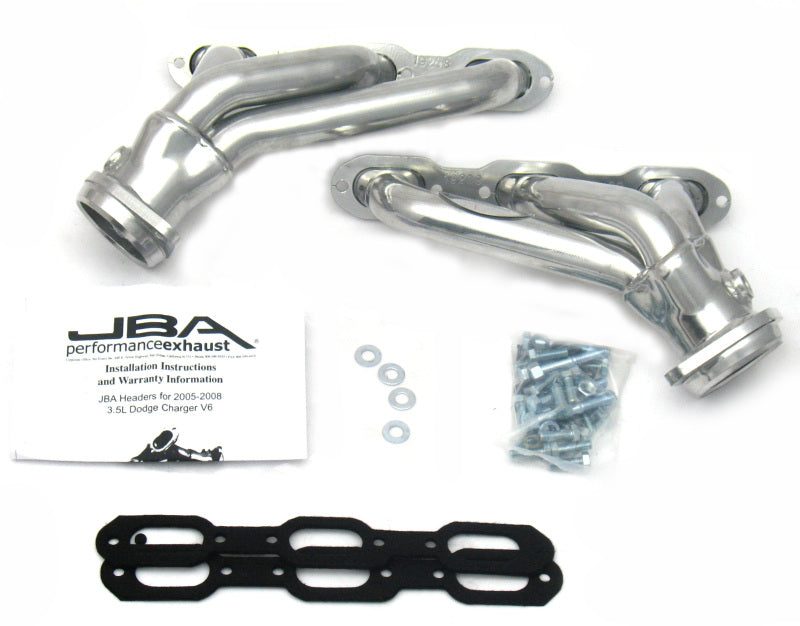 JBA 05-10 Chrysler 3.5L V6 1-5/8in Primary Silver Ctd Cat4Ward Header JBA 05-10 Chrysler 3.5L V6 1-5/8in Primary Silver Ctd Cat4Ward Header