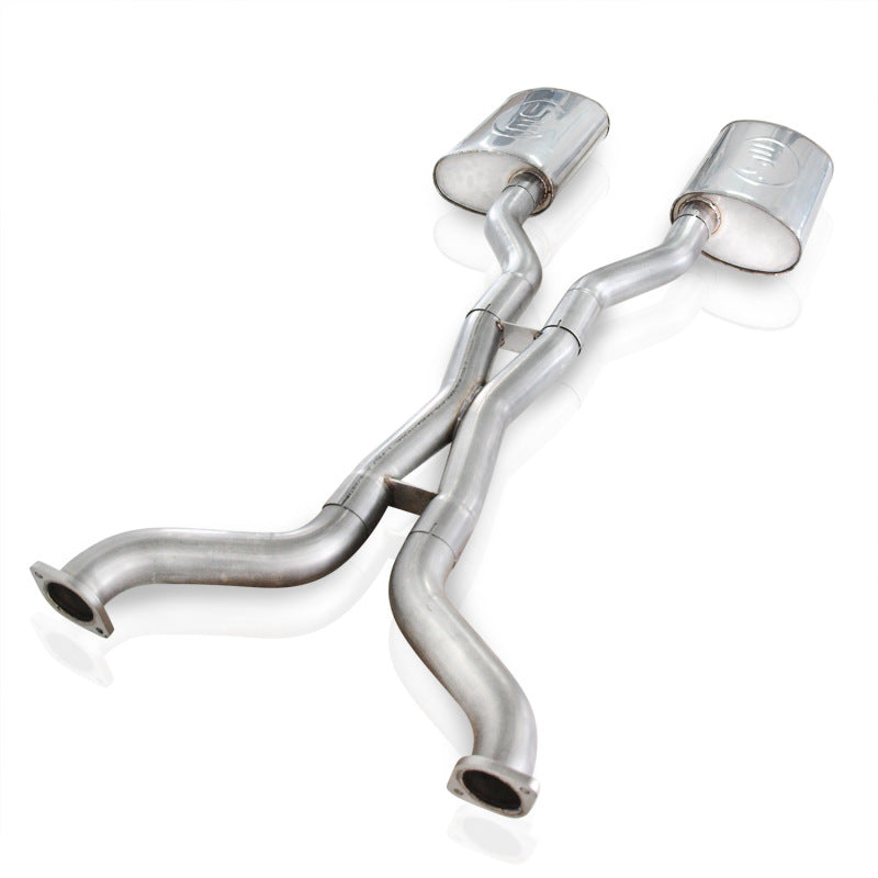 Stainless Works 2003-11 Crown Victoria/Grand Marquis 4.6L 2-1/2in Exhaust S-Tube Mufflers No Tips Stainless Works 2003-11 Crown Victoria/Grand Marquis 4.6L 2-1/2in Exhaust S-Tube Mufflers No Tips