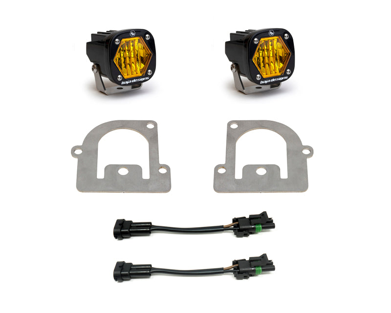Baja Designs 21+ Ford Bronco Sport S1 WC LED Fog Pocket Light Kit - Amber Baja Designs 21+ Ford Bronco Sport S1 WC LED Fog Pocket Light Kit - Amber