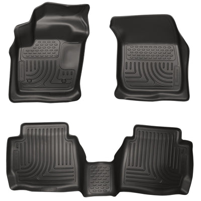 Husky Liners 13-16 Ford Fusion WeatherBeater Combo Black Floor Liners