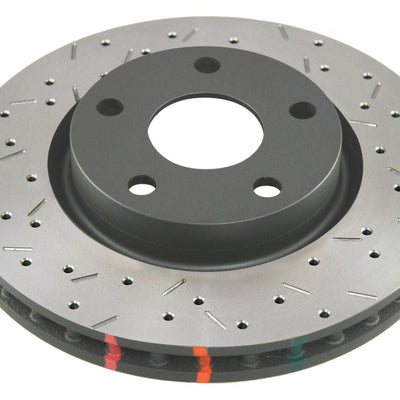 DBA 05-06 Pontiac GTO 4000 Series Drilled and Slotted Rear Rotor