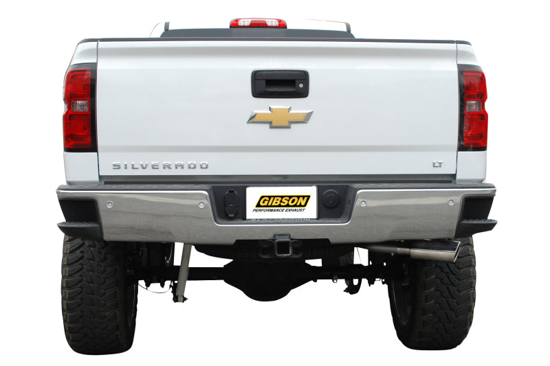 Gibson 15-18 Chevrolet Silverado 1500 LS 5.3L 3.5in Cat-Back Single Exhaust - Aluminized Gibson 15-18 Chevrolet Silverado 1500 LS 5.3L 3.5in Cat-Back Single Exhaust - Aluminized