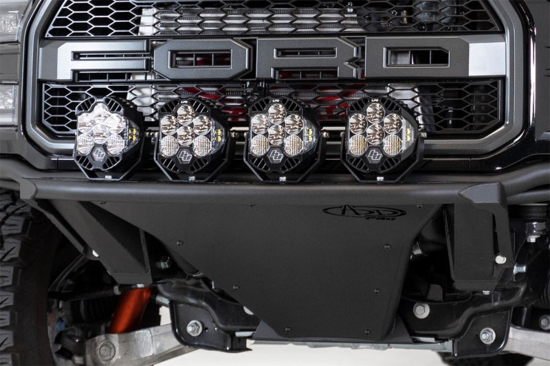 Addictive Desert Designs 17-20 Ford Raptor Pro Add-On Light Hoop - Hammer Black Addictive Desert Designs 17-20 Ford Raptor Pro Add-On Light Hoop - Hammer Black