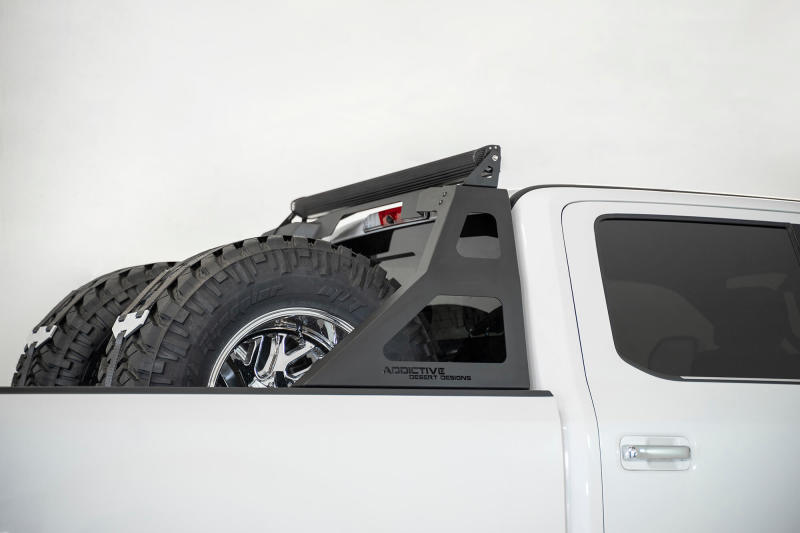 Addictive Desert Designs 17-19 Ford Super Duty Stealth Fighter Chase Rack - Black Addictive Desert Designs 17-19 Ford Super Duty Stealth Fighter Chase Rack - Black