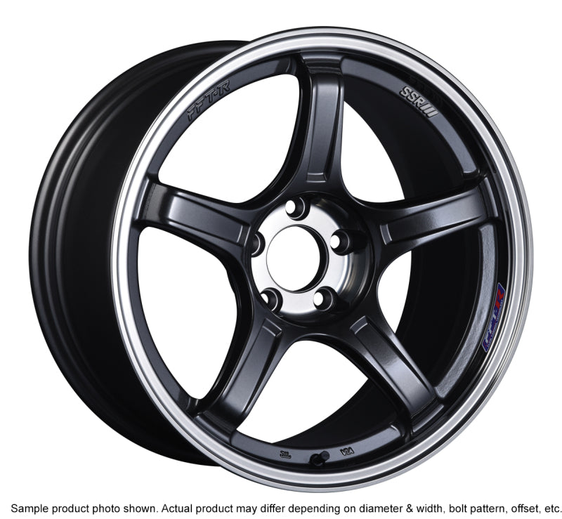 SSR GTX03 18x9.5 5x114.3 22mm Offset Black Graphite Wheel SSR GTX03 18x9.5 5x114.3 22mm Offset Black Graphite Wheel