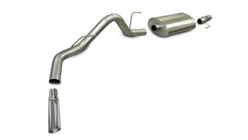 Corsa 2005-2008 -08 Ford F-150 SuperCrew/5.5ft Bed 4.6L V8 Polished Sport Cat-Back Exhaust Corsa 2005-2008 -08 Ford F-150 SuperCrew/5.5ft Bed 4.6L V8 Polished Sport Cat-Back Exhaust