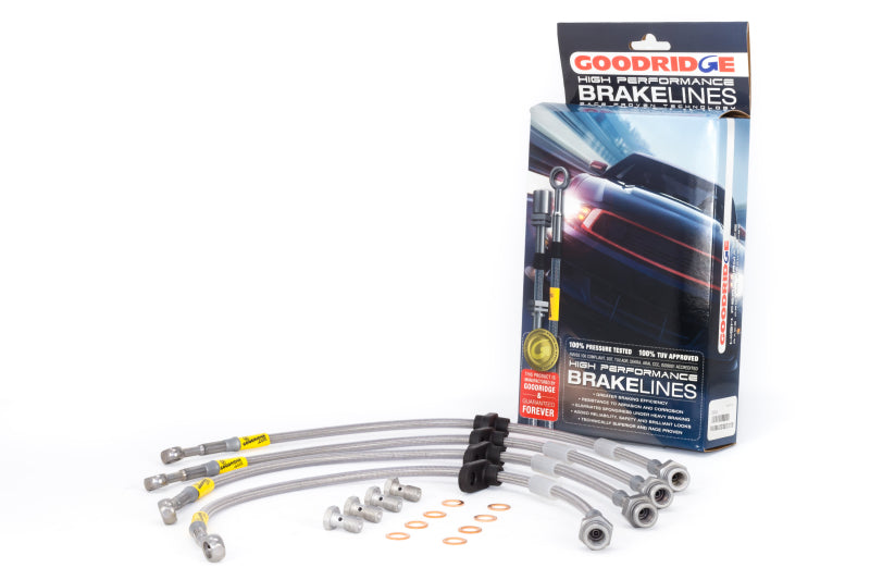 Goodridge 98-00 Honda Accord w/ Rear Disc Brake Lines Goodridge 98-00 Honda Accord w/ Rear Disc Brake Lines