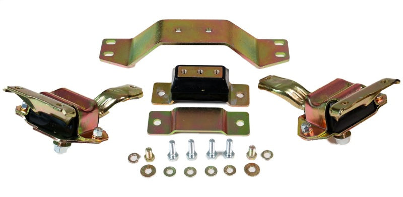 Energy Suspension 99-04 Ford Mustang 4.6L V8 Black Motor & Transmission Mount Set Energy Suspension 99-04 Ford Mustang 4.6L V8 Black Motor & Transmission Mount Set
