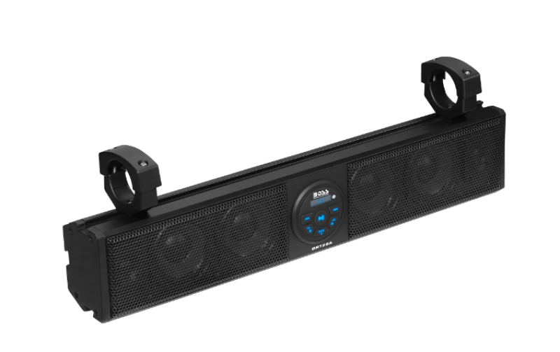 Boss Audio Systems 26in UTV Bluetooth Amplified Sound Bar IPX5 4in Speakers Boss Audio Systems 26in UTV Bluetooth Amplified Sound Bar IPX5 4in Speakers