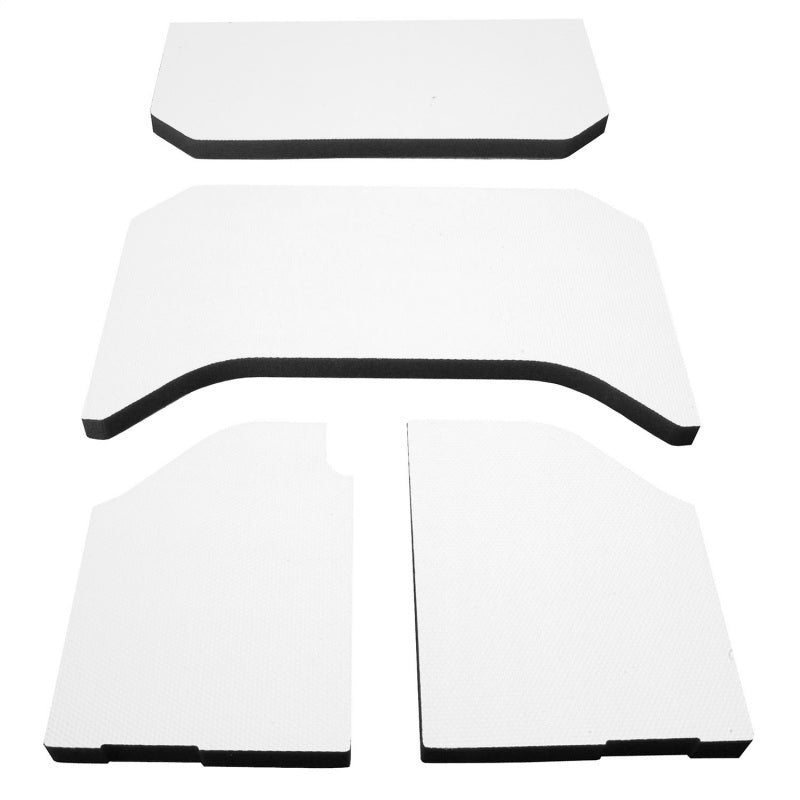 DEI 11-18 Jeep Wrangler JK 4-Door Boom Mat Headliner - 4 Piece - White DEI 11-18 Jeep Wrangler JK 4-Door Boom Mat Headliner - 4 Piece - White