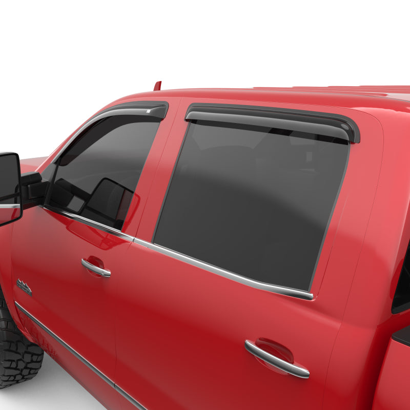 EGR 14+ Chev Silverado Crew Cab Tape-On Window Visors - Set of 4 (641771) EGR 14+ Chev Silverado Crew Cab Tape-On Window Visors - Set of 4 (641771)