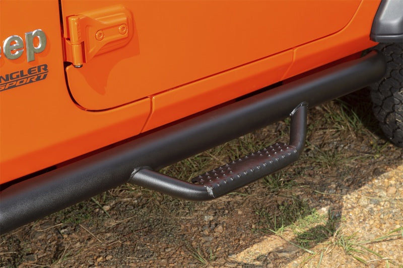 Rugged Ridge Spartan Nerf Bar Textured Black 18-20 Jeep Wrangler JL 2 Door Rugged Ridge Spartan Nerf Bar Textured Black 18-20 Jeep Wrangler JL 2 Door