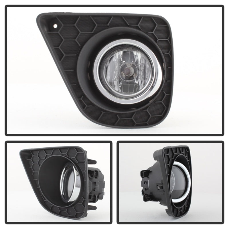 Spyder Honda Accord 2013-2015 2Dr OEM Fog Lights W/Switch- Clear FL-HA2013-2D-C Spyder Honda Accord 2013-2015 2Dr OEM Fog Lights W/Switch- Clear FL-HA2013-2D-C