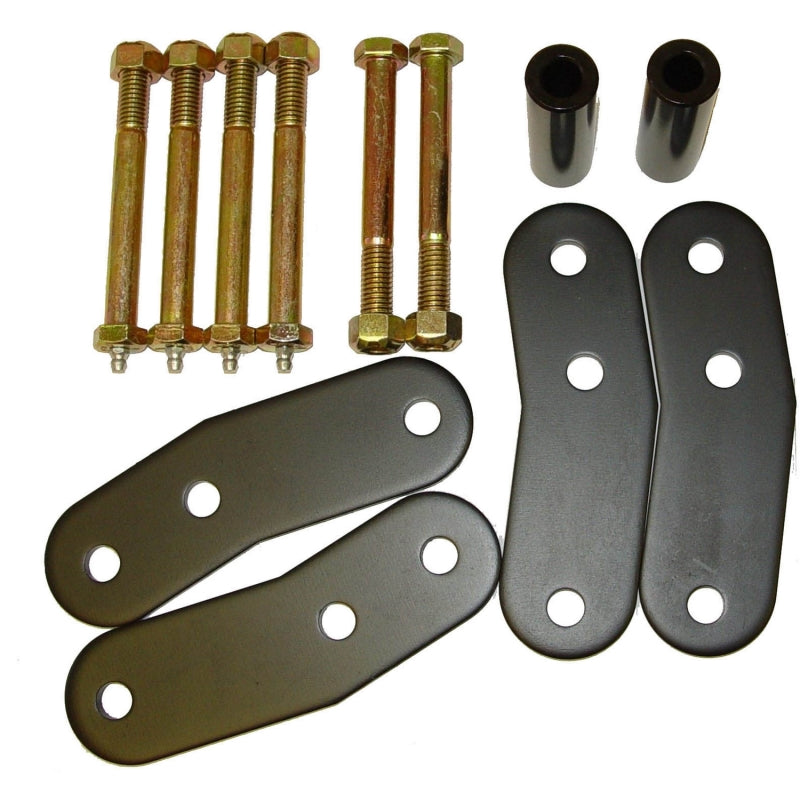 Rugged Ridge HD Rear Leaf Spring Shackles 87-95 Jeep Wrangler Jeep Wrangler YJ Rugged Ridge HD Rear Leaf Spring Shackles 87-95 Jeep Wrangler Jeep Wrangler YJ