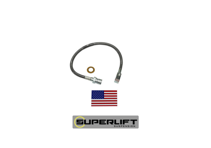 Superlift 71-87 GM Pickup/71-91 Blazer/Suburban w/ 4-6in Lift Kit (Single) Bullet Proof Brake Hose Superlift 71-87 GM Pickup/71-91 Blazer/Suburban w/ 4-6in Lift Kit (Single) Bullet Proof Brake Hose