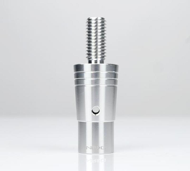 NRG 14mm Euro Aluminum Adapter w/ M10x1.5 Thread Pitch - Silver NRG 14mm Euro Aluminum Adapter w/ M10x1.5 Thread Pitch - Silver