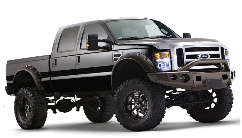 Bushwacker 08-10 Ford F-250 Super Duty Cutout Style Flares 2pc - Black Bushwacker 08-10 Ford F-250 Super Duty Cutout Style Flares 2pc - Black