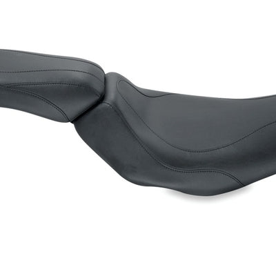 Mustang 97-07 Harley Electra Glide Std, Road Glide Tripper Fastback Solo Seat - Black