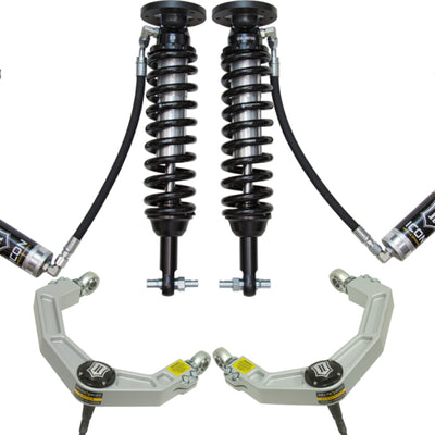 ICON 2015+ Ford F-150 2WD 1.75-3in Stage 4 Suspension System w/Billet Uca