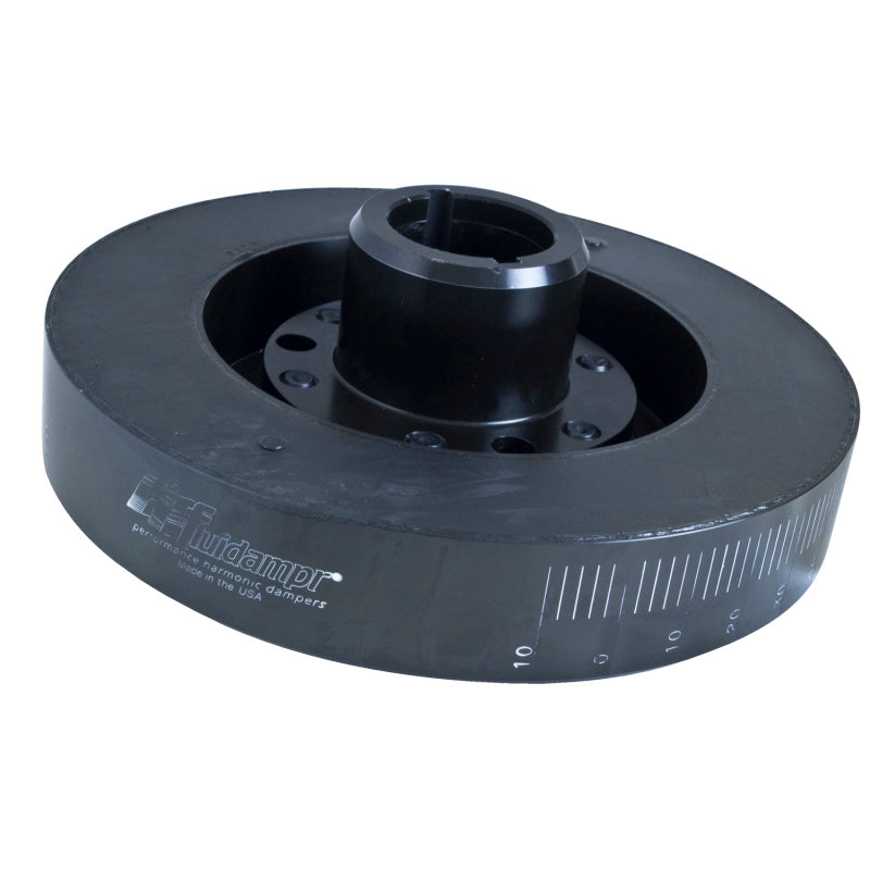 Fluidampr Chevy 396-427 CID V8 w/ (2) 1/4 key slot Steel Internally Balanced Damper Fluidampr Chevy 396-427 CID V8 w/ (2) 1/4 key slot Steel Internally Balanced Damper
