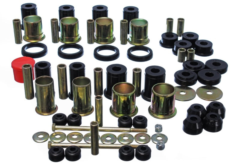 Energy Suspension 89-92 Chevrolet Camaro Black Hyper-flex Master Bushing Set Energy Suspension 89-92 Chevrolet Camaro Black Hyper-flex Master Bushing Set