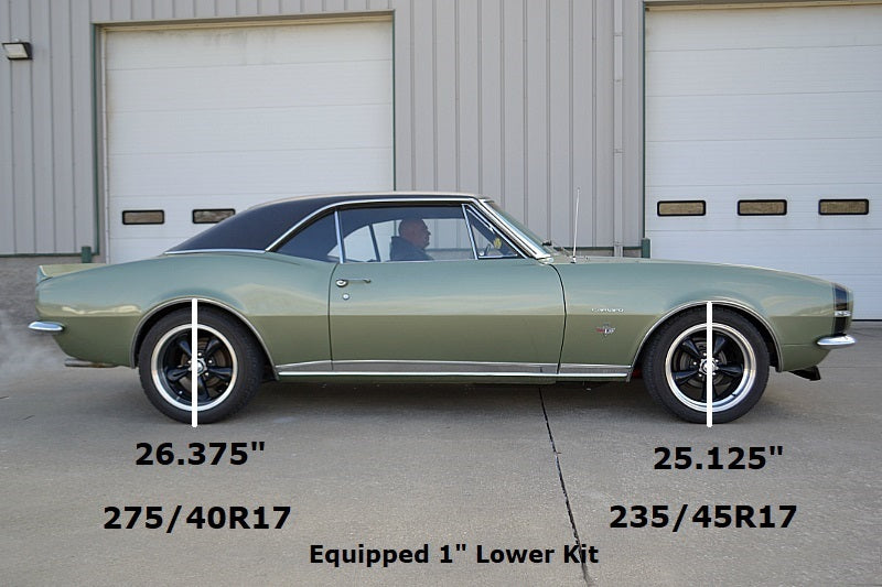 Ridetech 67-69 Camaro Big Block Small Block StreetGRIP Lowering Coil Springs Dual Rate Pair Ridetech 67-69 Camaro Big Block Small Block StreetGRIP Lowering Coil Springs Dual Rate Pair