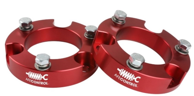 aFe CONTROL 2.0 IN Leveling Kit 05-21 Toyota 4Runner/FJ Cruiser/Tacoma - Red aFe CONTROL 2.0 IN Leveling Kit 05-21 Toyota 4Runner/FJ Cruiser/Tacoma - Red