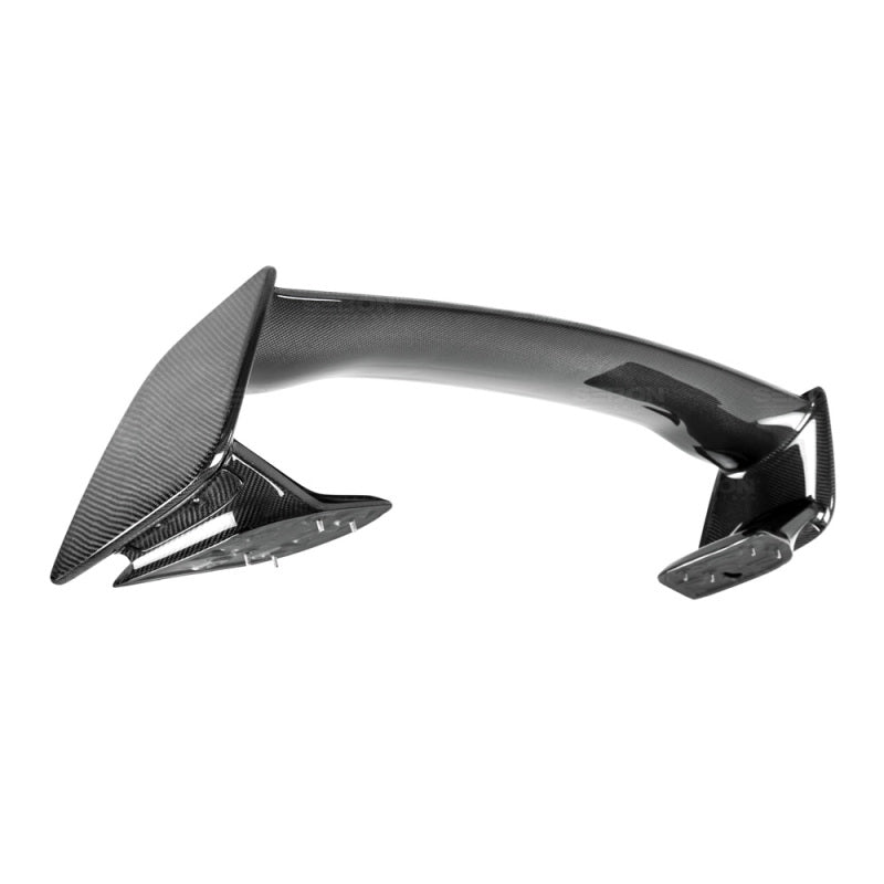 Seibon 08-10 Subaru WRX/STi 4dr OEM-style Carbon Fiber Rear Spoiler Seibon 08-10 Subaru WRX/STi 4dr OEM-style Carbon Fiber Rear Spoiler