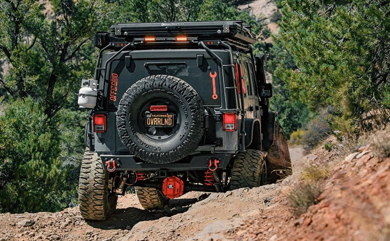 MagnaFlow 07-18 Jeep Wrangler JK Overland Series Axle-Back Exhaust System MagnaFlow 07-18 Jeep Wrangler JK Overland Series Axle-Back Exhaust System