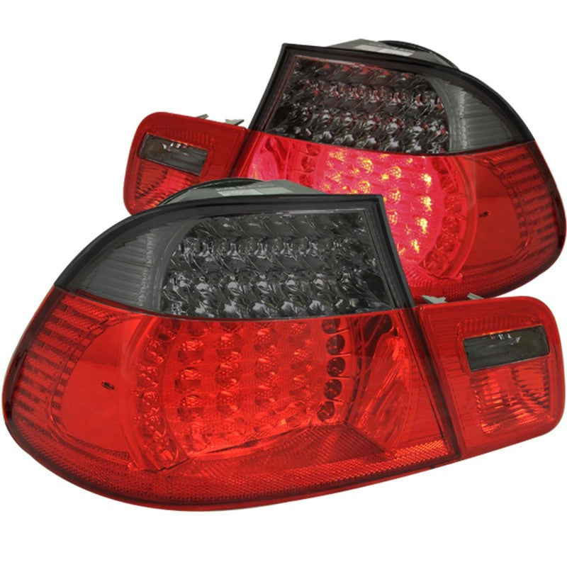 ANZO 1999-2001 BMW 3 Series E46 LED Taillights Red/Smoke 2pc ANZO 1999-2001 BMW 3 Series E46 LED Taillights Red/Smoke 2pc