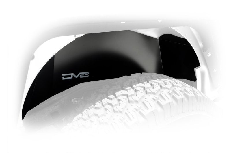 DV8 Offroad 07-18 Jeep Wrangler JK Rear Aluminum Inner Fender - Black DV8 Offroad 07-18 Jeep Wrangler JK Rear Aluminum Inner Fender - Black