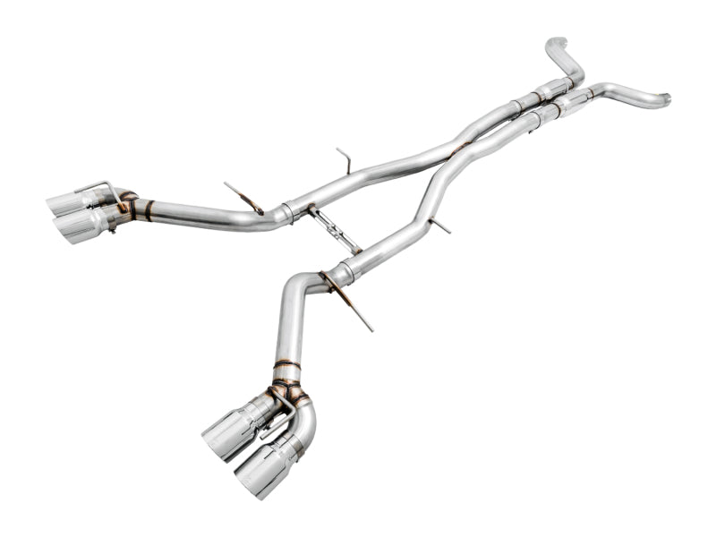 AWE Tuning 16-19 Chevy Camaro SS Resonated Cat-Back Exhaust -Track Edition (Quad Chrome Silver Tips) AWE Tuning 16-19 Chevy Camaro SS Resonated Cat-Back Exhaust -Track Edition (Quad Chrome Silver Tips)