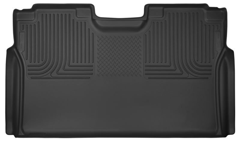 Husky Liners 15-17 Ford F-150 SuperCrew X-Act Contour Black 2nd Seat Floor Liners (Full Coverage) Husky Liners 15-17 Ford F-150 SuperCrew X-Act Contour Black 2nd Seat Floor Liners (Full Coverage)