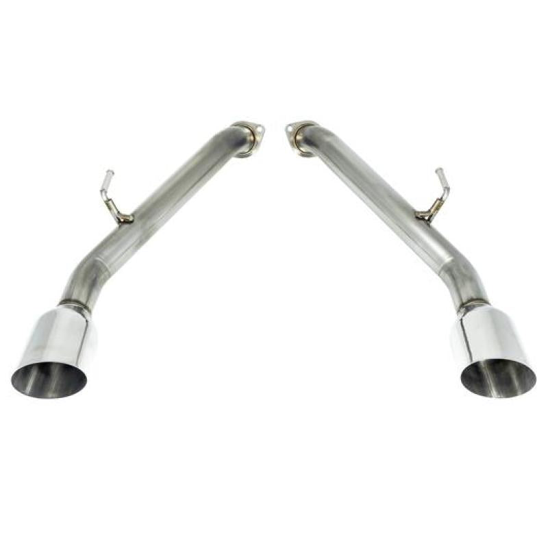 Remark 2014+ Infiniti Q50 Axle Back Exhaust w/Stainless Steel Single Wall Tip Remark 2014+ Infiniti Q50 Axle Back Exhaust w/Stainless Steel Single Wall Tip