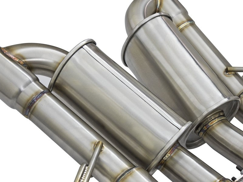 aFe MACH Force-Xp Axle-Back Exhaust System w/ Carbon Fiber Tips Chevrolet Corvette (C7) 14-19 6.2L aFe MACH Force-Xp Axle-Back Exhaust System w/ Carbon Fiber Tips Chevrolet Corvette (C7) 14-19 6.2L