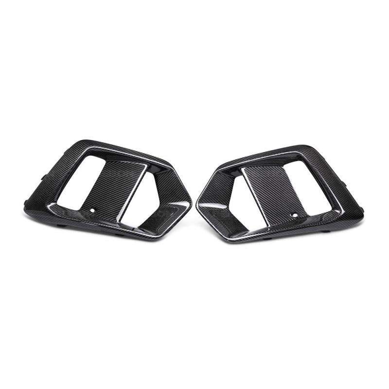 Seibon 16-18 Ford Focus RS Carbon Fiber Fog Light Surrounds Seibon 16-18 Ford Focus RS Carbon Fiber Fog Light Surrounds