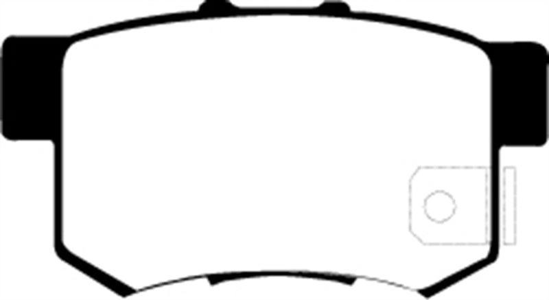 EBC 97 Acura CL 2.2 Greenstuff Rear Brake Pads EBC 97 Acura CL 2.2 Greenstuff Rear Brake Pads