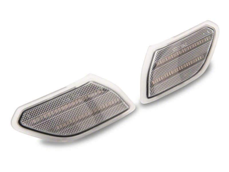 Raxiom 18-23 Jeep Wrangler JL Axial Series LED Fender Flare Marker Lights- Clear Raxiom 18-23 Jeep Wrangler JL Axial Series LED Fender Flare Marker Lights- Clear