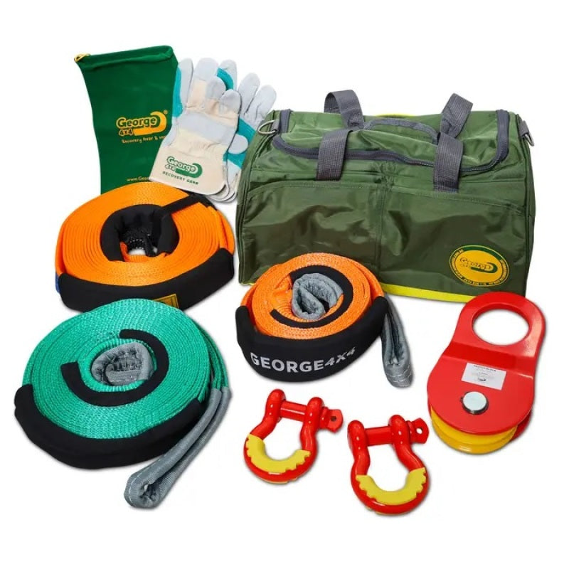 Dynojet 8-Piece Winch Recovery/Extraction Kit Dynojet 8-Piece Winch Recovery/Extraction Kit