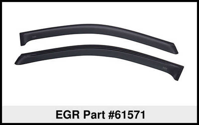 EGR 14+ Chev Silverado Reg Cab Tape-On Window Visors - Set of 2 EGR 14+ Chev Silverado Reg Cab Tape-On Window Visors - Set of 2