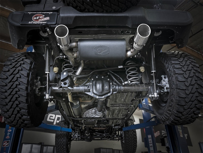Rebel Series 2.5in 304 SS Cat-Back Exhaust w/ Polished Tips 2018+ Jeep Wrangler (JL) V6 3.6L Rebel Series 2.5in 304 SS Cat-Back Exhaust w/ Polished Tips 2018+ Jeep Wrangler (JL) V6 3.6L