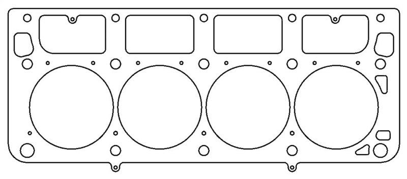 Cometic GM LS1 (w/M.I.D. Sleeves) 4.125 inch Bore .036 inch MLS Head Gasket Cometic GM LS1 (w/M.I.D. Sleeves) 4.125 inch Bore .036 inch MLS Head Gasket