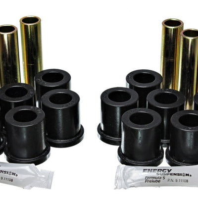 Energy Suspension 73-79 Ford F-100/F-150 2WD Black Rear Leaf Spring Bushing Set