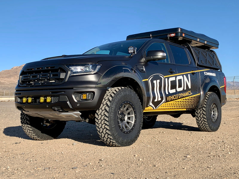ICON 2019+ Ford Ranger 0-3.5in Stage 3 Suspension System w/Billet Uca ICON 2019+ Ford Ranger 0-3.5in Stage 3 Suspension System w/Billet Uca