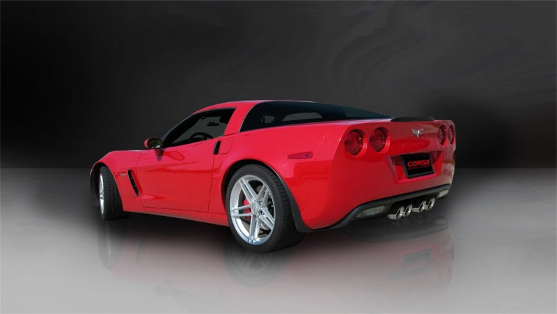 Corsa 2006-2011 Chevrolet Corvette C6 Z06 7.0L V8 XO Pipe Exhaust Corsa 2006-2011 Chevrolet Corvette C6 Z06 7.0L V8 XO Pipe Exhaust