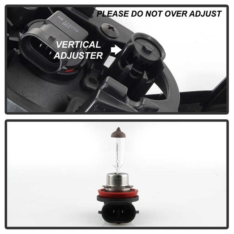 Spyder 17-18 Honda CRV OEM Fog Lights w/Switch & Cover - Clear (FL-HCRV2017-T-C) Spyder 17-18 Honda CRV OEM Fog Lights w/Switch & Cover - Clear (FL-HCRV2017-T-C)