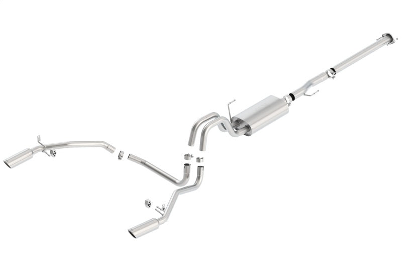 Borla 11-14 Ford F150 AT 2/4WD 2/4dr S-Type SS Catback Exhaust Borla 11-14 Ford F150 AT 2/4WD 2/4dr S-Type SS Catback Exhaust