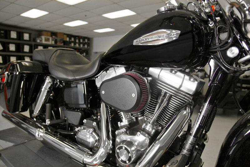 K&N 00-16 Harley Davidson Street Metal Intake System Flare Black K&N 00-16 Harley Davidson Street Metal Intake System Flare Black
